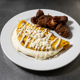 Cachapas Cheese with Protein